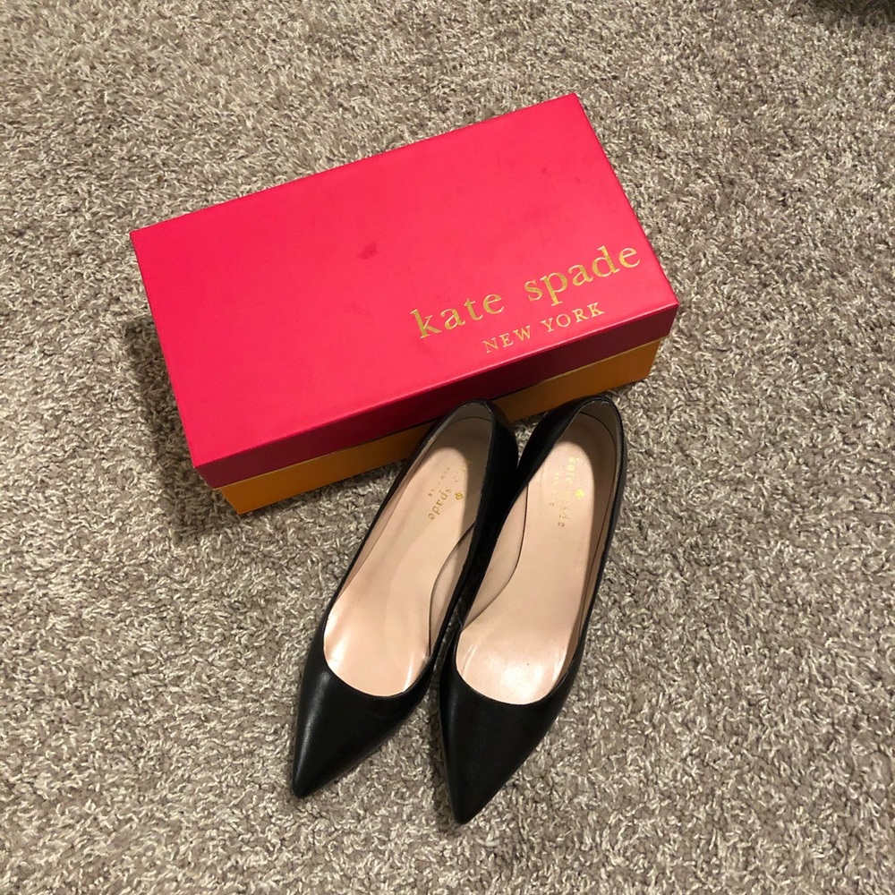 Kate Spade black pumps